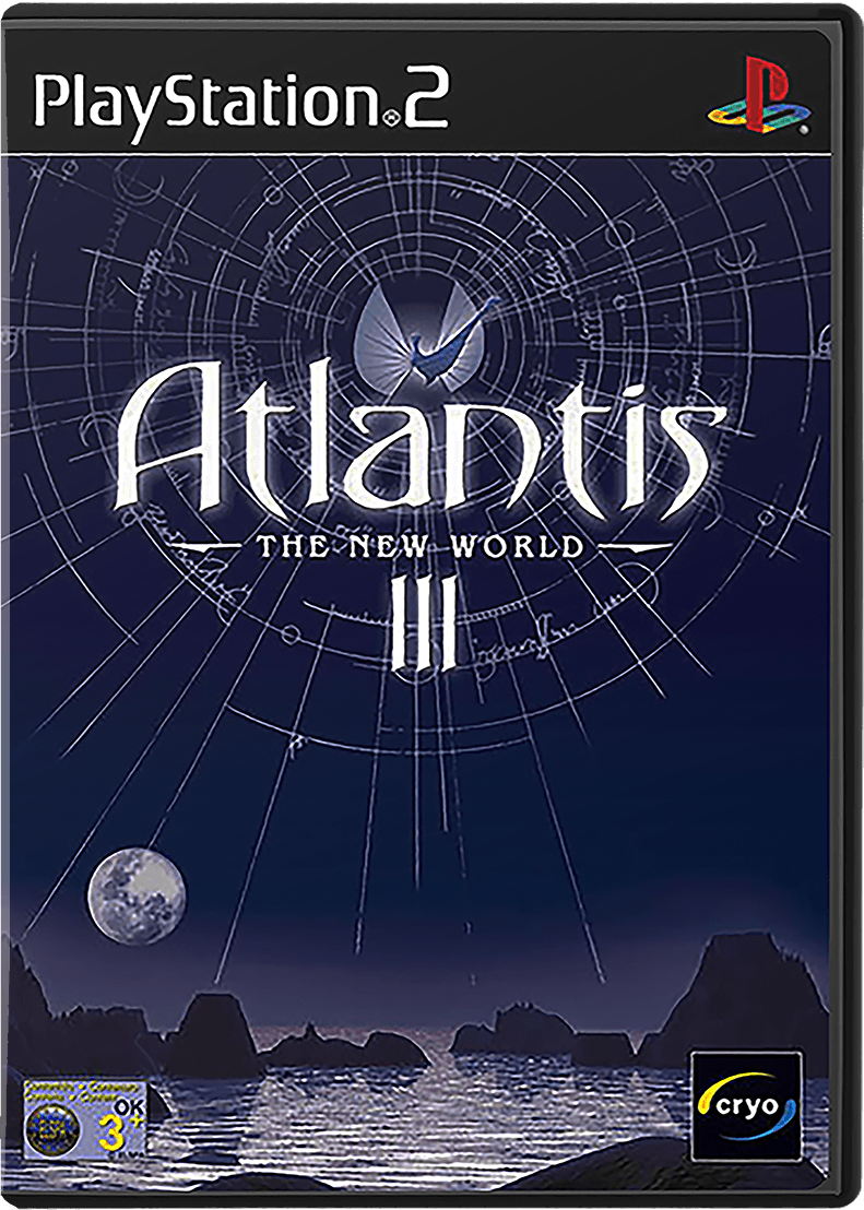 Atlantis III box art for Playstation 2
